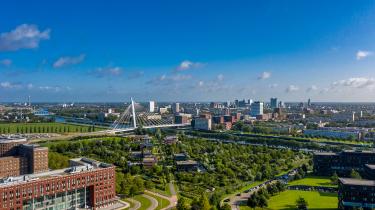 Utrecht vanuit Papendorp
